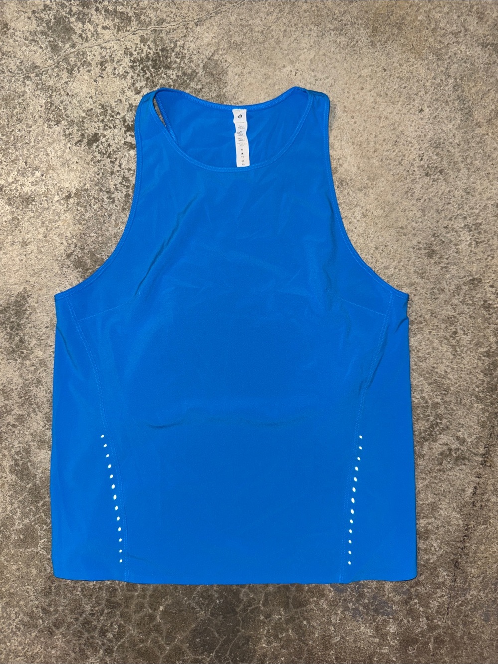 lululemon athletica Bright Blue Racerback Tank
